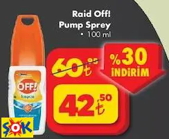 RAİD OFF! PUMP SPREY RAİD OFF! PUMP SPREY